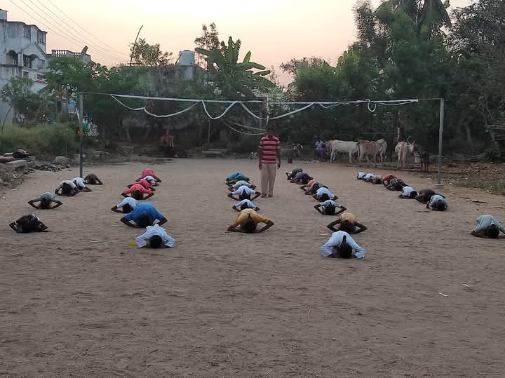Outdoor student training
